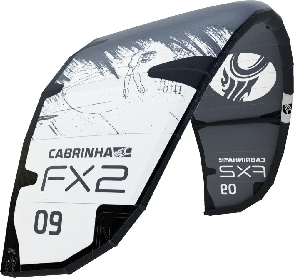 Cabrinha Tubekite FX Only C4 White / Dark Gray 2023 1 Cabrinha Tubekite FX Only C4 White / Dark Gray 2023