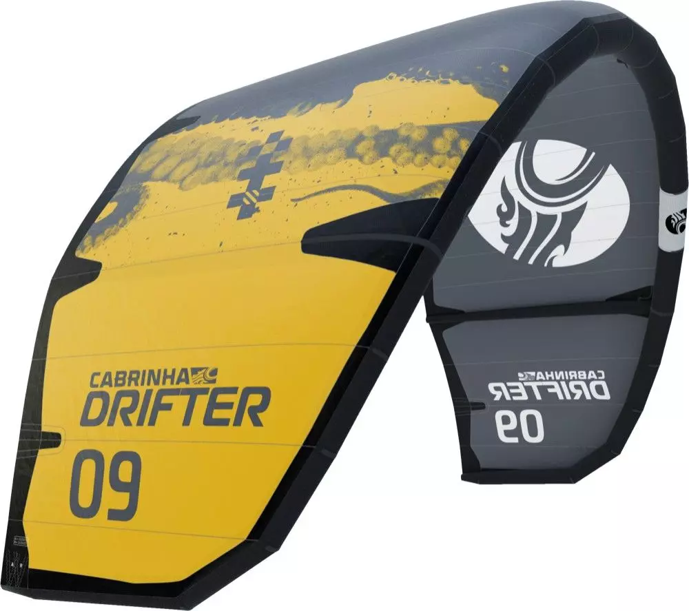 Cabrinha Tubekite Drifter Only C2 Dark Gray / Cab Yellow 2023 1 Cabrinha Tubekite Drifter Only C2 Dark Gray / Cab Yellow 2023