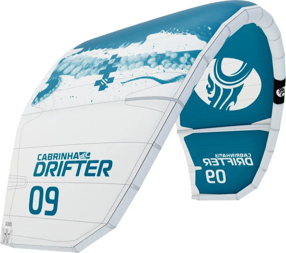 Cabrinha Tubekite Drifter Only C3 White / Aqua 2023 1 Cabrinha Tubekite Drifter Only C3 White / Aqua 2023