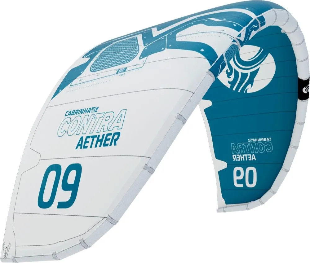 Cabrinha Tubekite Contra Aether Only C3 White / Aqua 2023 1 Cabrinha Tubekite Contra Aether Only C3 White / Aqua 2023