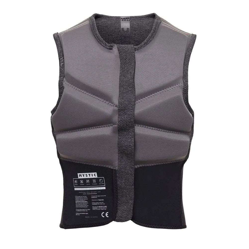 Mystic Prallschutzweste Block Impact Vest Fzip Kite 800-Grey 2023 3 Mystic Prallschutzweste Block Impact Vest Fzip Kite 800-Grey 2023 – Bild 3