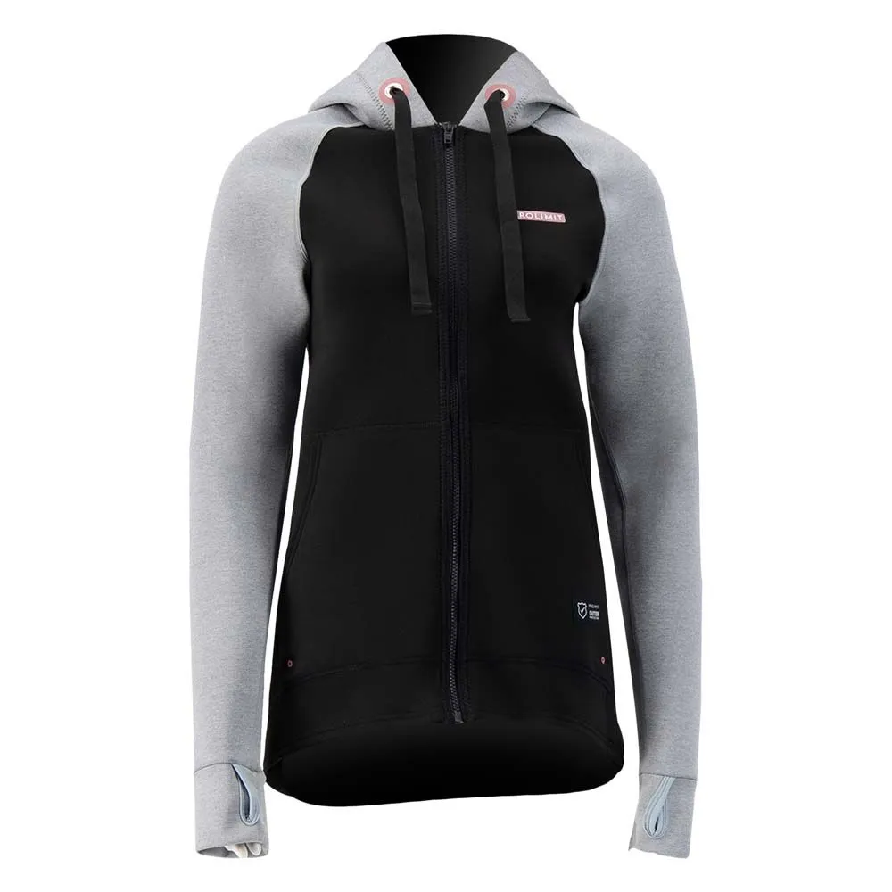 Pro Limit Neopren Top SUP WMNS Neoprene Zip Top Hooded Zodiac 1,5 Damen Duotone Light Grey/black 2023 – Bild 6