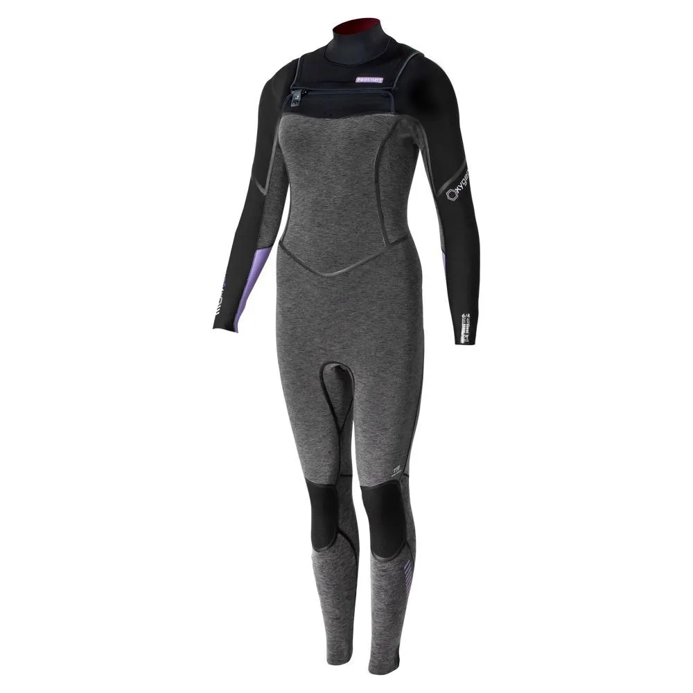 Pro Limit Neoprenanzug Oxygen TR Steamer Freezip DL FTM 6/4 Damen Langarm Black Heather/Lavender 2023 1 Pro Limit Neoprenanzug Oxygen TR Steamer Freezip DL FTM 6/4 Damen Langarm Black Heather/Lavender 2023