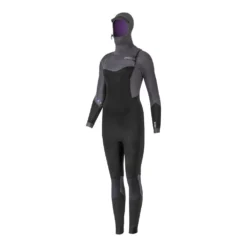 Ausgewählte Produkte 7 Pro Limit Neoprenanzug Flare DownAirFlex FreeX Steamer Hooded Zodiac 6/4 Damen Langarm Black/Lavender 2023
