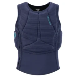 Pro Limit Prallschutz Weste Womens Flare Vest Half Padded Side Zip Navy/Turquise 2023
