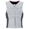 Pro Limit Prallschutz Weste Womens Oxygen Vest Half Padded Front Zip Grey/Black/Wine 2023