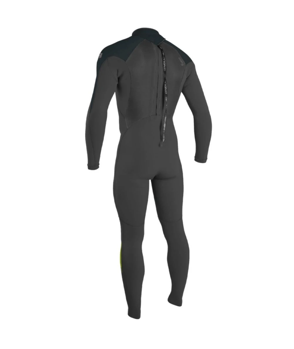 Oneill Neoprenanzug Epic Back Zip Full 4/3 Herren Langarm BLACK/GUNMETAL/DAYGLO 2023 2 Oneill Neoprenanzug Epic Back Zip Full 4/3 Herren Langarm BLACK/GUNMETAL/DAYGLO 2023 – Bild 2