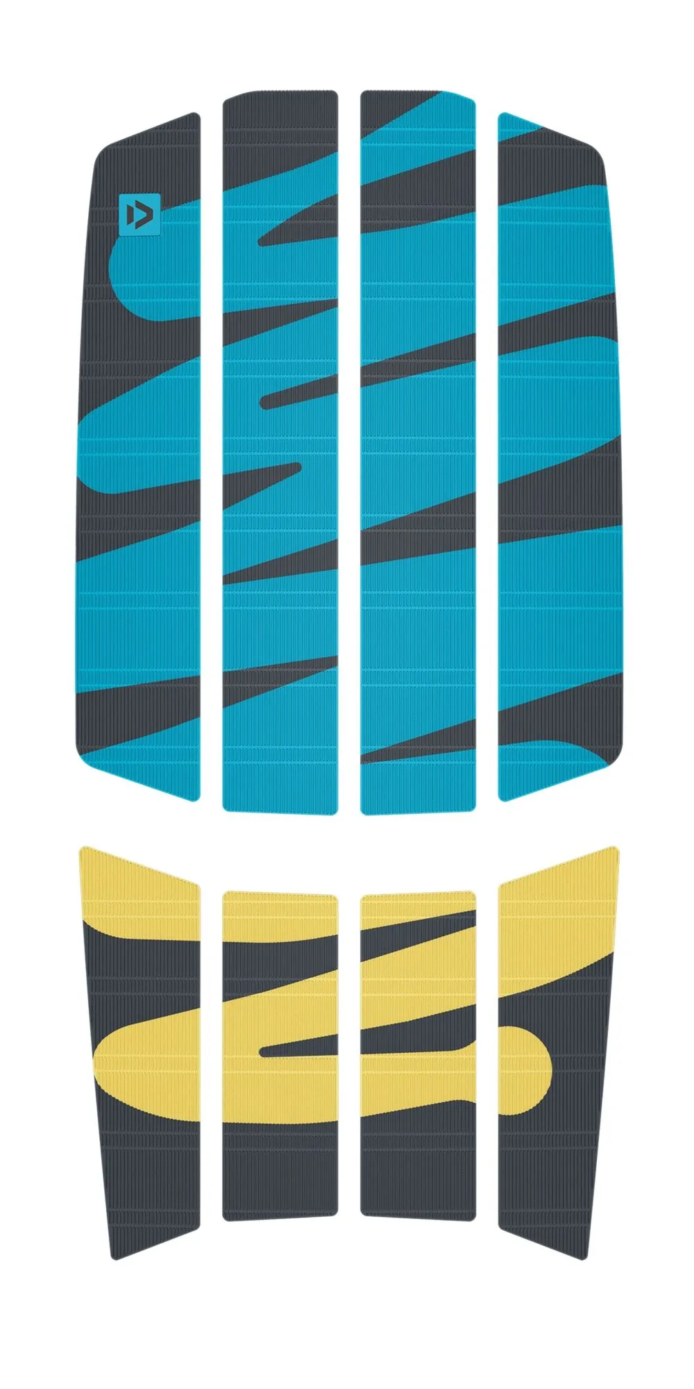 Duotone Kite Zubehör Traction Pad Team Front C57:dark-grey/blue 2023 1 Duotone Kite Zubehör Traction Pad Team Front C57:dark-grey/blue 2023