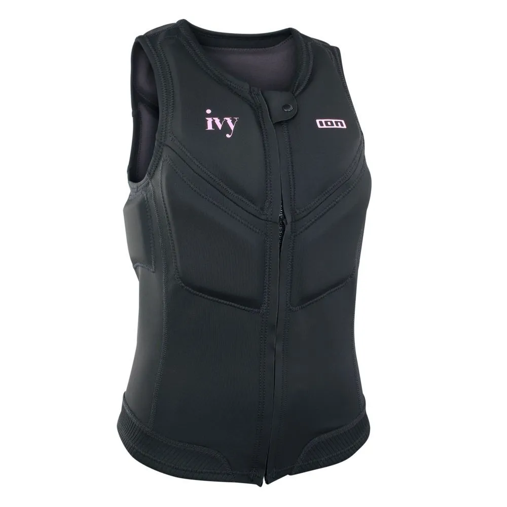 ION Wakeboard Weste Ivy Vest Front Zip Black 2022 1 ION Wakeboard Weste Ivy Vest Front Zip Black 2022
