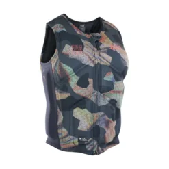 ION Prallschutz Weste Collision Vest Core Front Zip 210 Grey-camo 2023