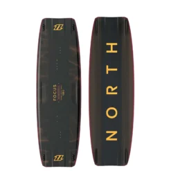 NKB Kiteboard Focus Hybrid TT Board 954 Black / Orange Flash 2021