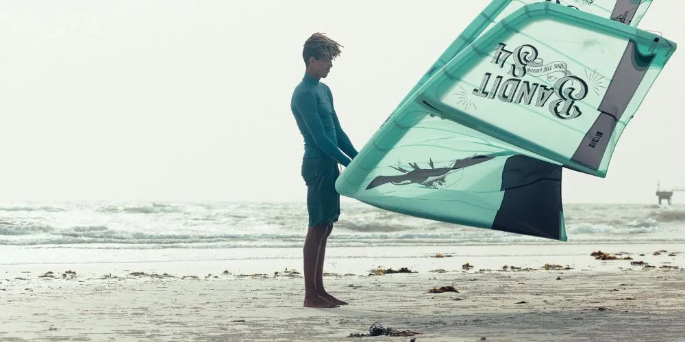 F-One Tubekite BANDIT S B - FLAME / MINT 2023 2 F-One Tubekite BANDIT S B - FLAME / MINT 2023 – Bild 2