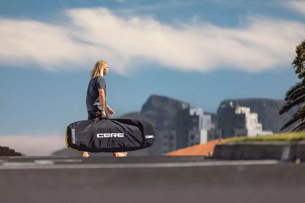 Core Kite Bag Single Boardbag Stubby Black 2022 2 Core Kite Bag Single Boardbag Stubby Black 2022 – Bild 2
