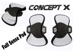 Concept X Kite Zubehör Kitepad Full Sense Schwarz / Weiss (co)