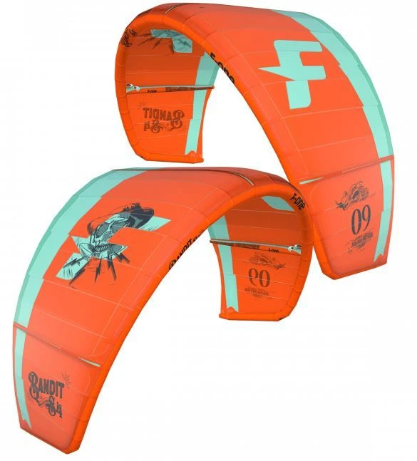 F-One Tubekite BANDIT S B - FLAME / MINT 2023 1 F-One Tubekite BANDIT S B - FLAME / MINT 2023