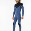 Rip Curl Neoprenanzug DAWN PATROL C/ZIP GB ST 3/2 Herren Langarm 3483-BLUE BLACK 2023