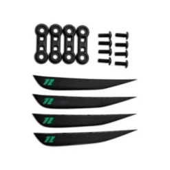 NKB Kite Zubehör Flare Twintip Accessory Kit 900 Black 2023